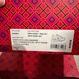 Tory Burch Sawtooth Logo Sneaker